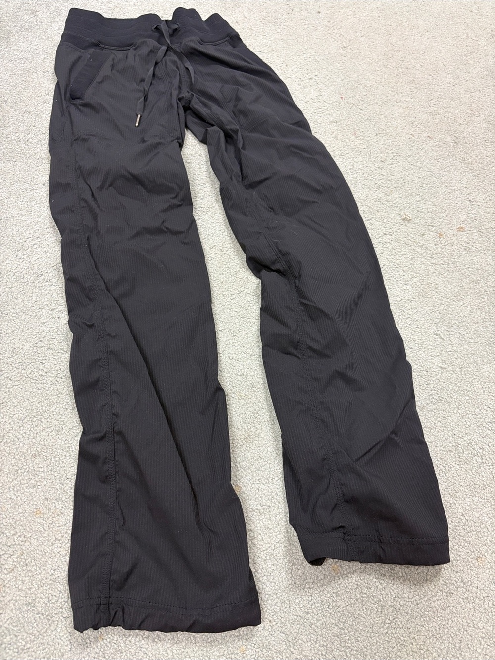 lululemon athletica Black Women's Wide-Leg Track Pants